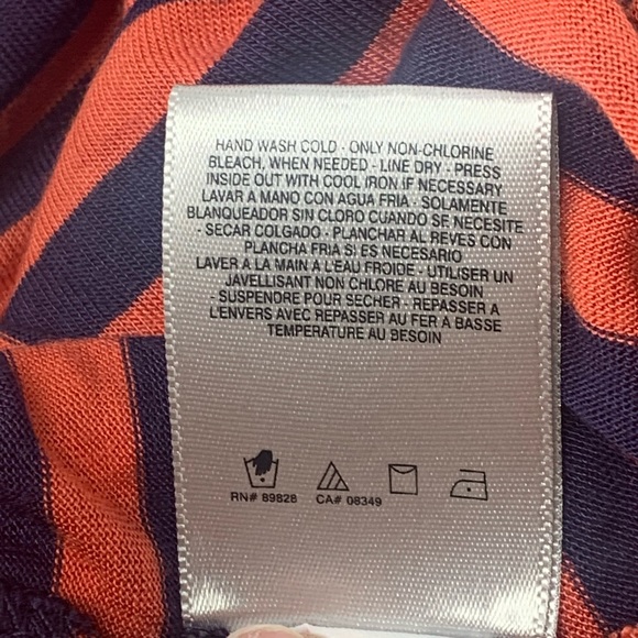 Embellished Striped Scoop Neck Top - Picture 5 of 8